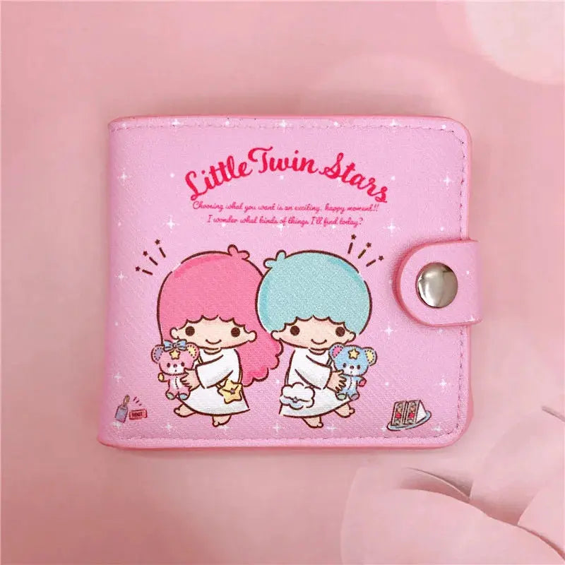 Liora - Cute PU Coin Purse With Button Closure For Everyday Use 6