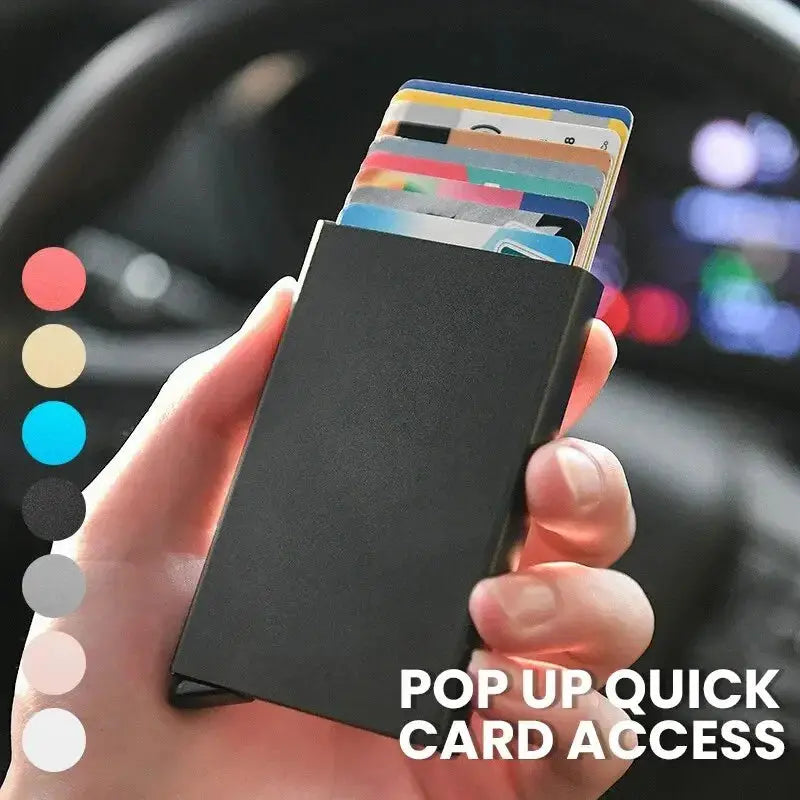 Caden - Slim RFID-Blocking Wallet With Pop-Up Card Access For Everyday Carry 1