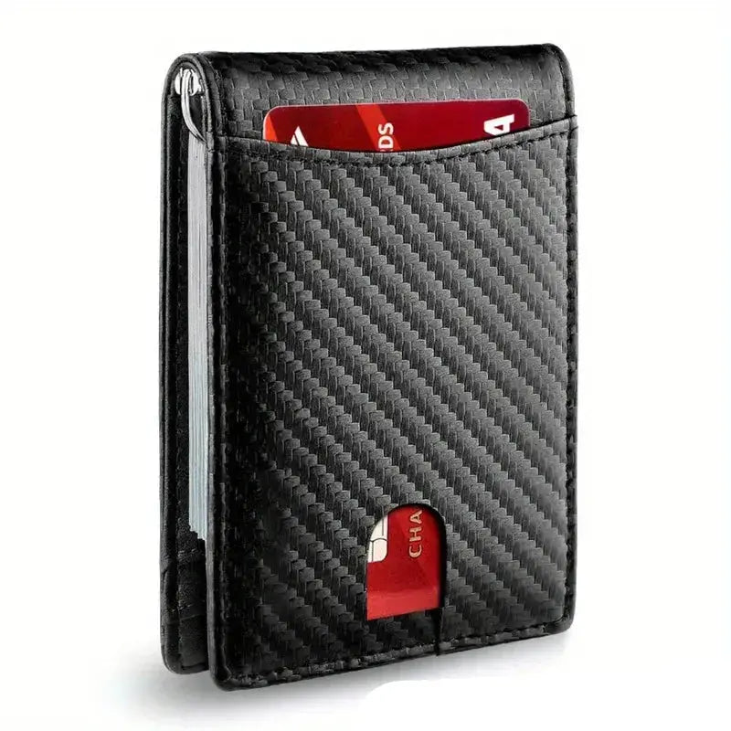 Caden - Slim Synthetic Leather Wallet With RFID Blocking For Everyday Use 6