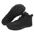 MunaWear  Winter Boots  Mia – Waterproof High-Top Snow Boots for Women with Plush Lining and Anti-Slip Sole  Black-47