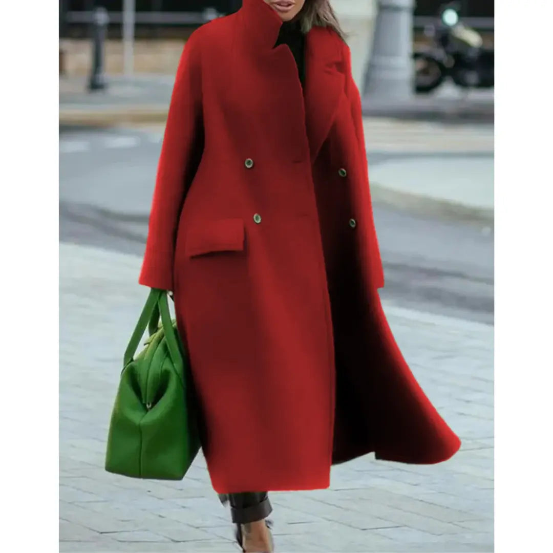 Liora – Stylish Women's Trench Coat With Long Silhouette For Winter Warmth 0