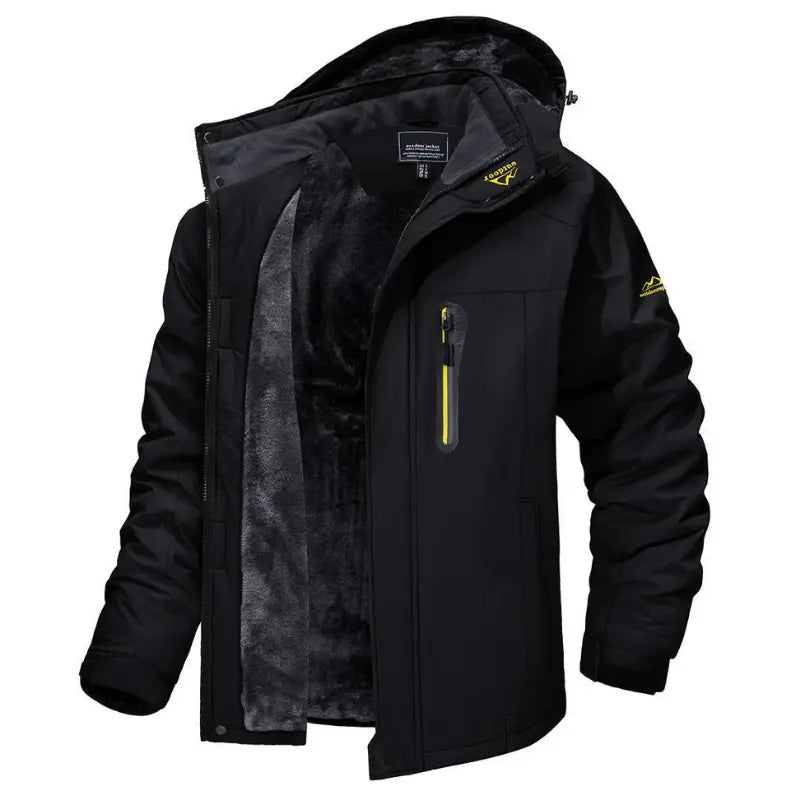 Ethan – Men's Waterproof Winter Jacket with Cozy Fleece Lining for Ultimate Warmth 5