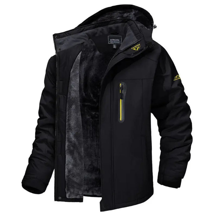 Ethan – Men's Waterproof Winter Jacket with Cozy Fleece Lining for Ultimate Warmth 5