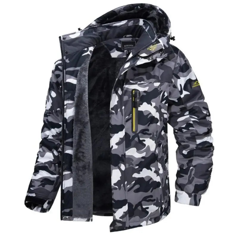 Ethan – Men's Waterproof Winter Jacket with Cozy Fleece Lining for Ultimate Warmth 2