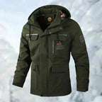 MunaWear - Winter Jackets - Trey – Functional Men's Winter Jacket With Hood For Outdoor Adventures - 