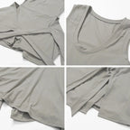 MunaWear - Women's Activewear - Liora - Flirty Active Wrap Dress With Lightweight Fabric For Casual Outings And Workouts - 