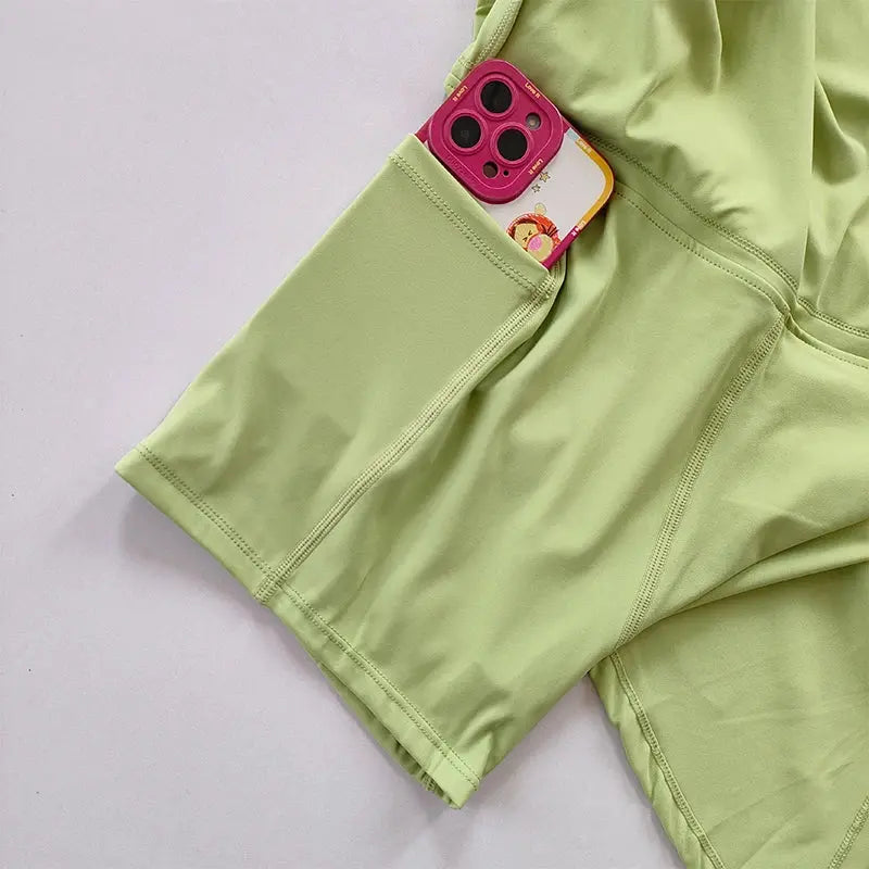 Mia – Quick-Drying Black Tennis Skirt with Pockets & Side Split for Active Women Size XS-L 3