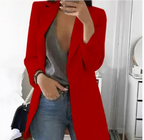 Leyna – Elegant Women's Long Blazer With Figure-Hugging Cut For Formal And Casual Occasions 7