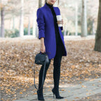 Liora – Classic Women's Stand-Up Collar Coat for Autumn and Winter 10