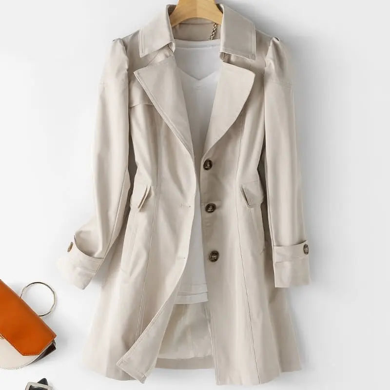 Liora – Timeless Women's Trench Coat With Weatherproof Design For All Occasions 0
