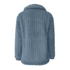 MunaWear - Women's Coats & Jackets - Eve – Cozy Women's Teddy Coat With Relaxed Fit For Autumn And Winter - 