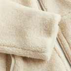 MunaWear - Women's Coats & Jackets - Kera – Elegant Women's Teddy Coat With Zipper For Stylish Winter Warmth - 