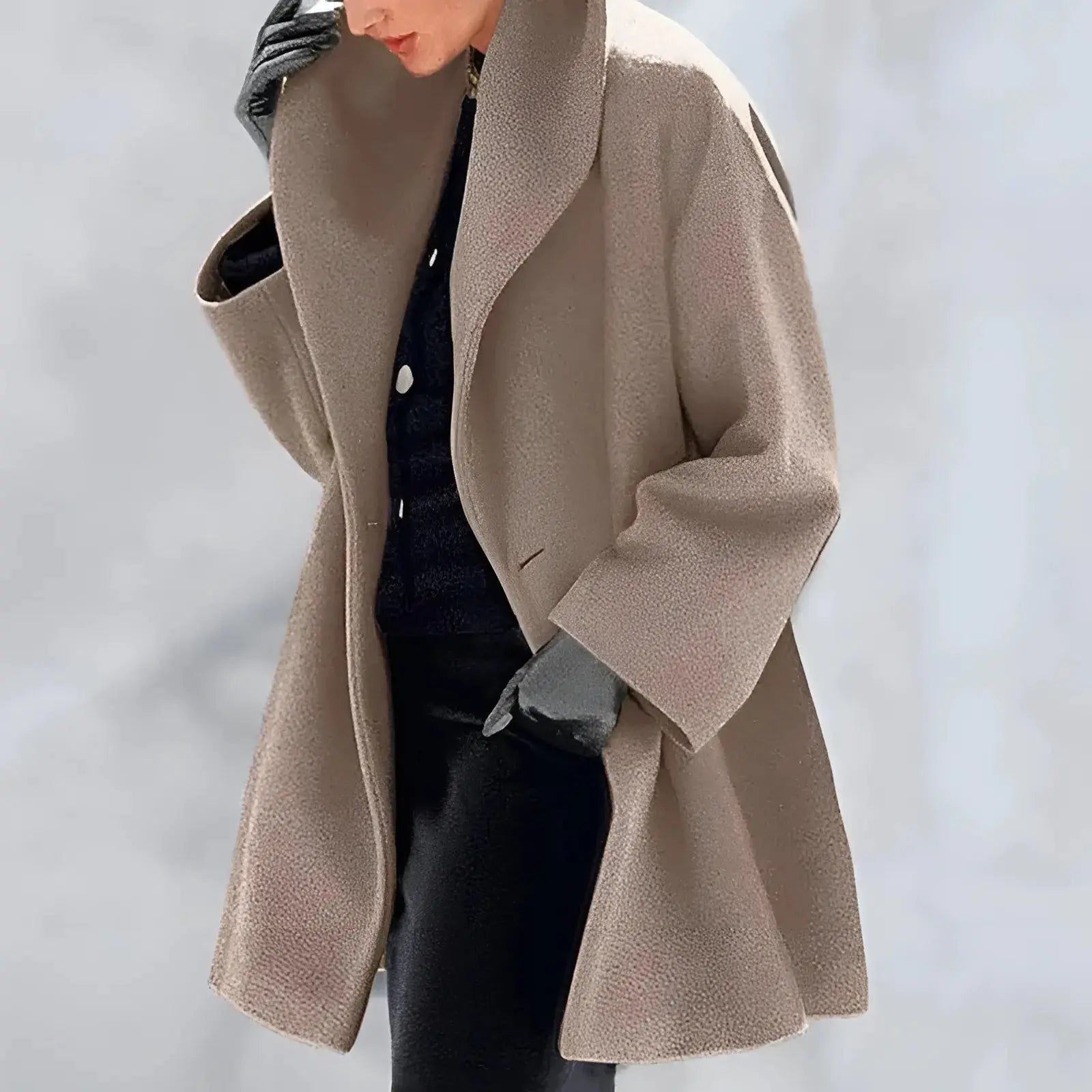 Liora – Stylish Women's Winter Trench Coat With Cozy Warmth For Cold Days 1