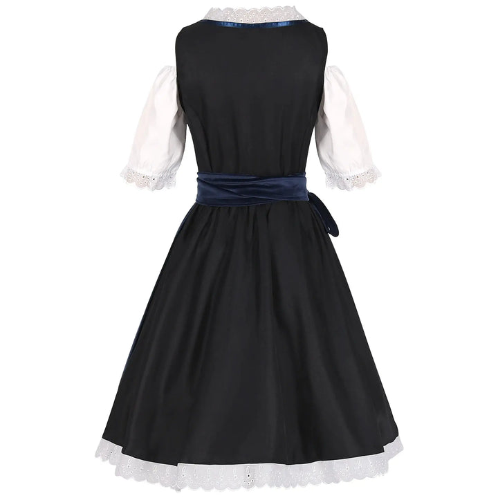 Oktoberfest Bavarian Dirndl Dress – Elegant Women's Costume with Apron – Authentic Style for Beer Festivals 5