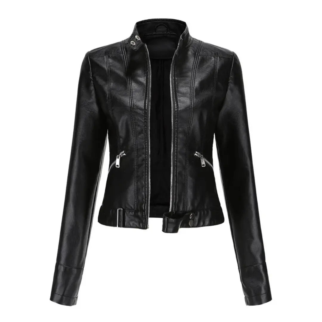 Liora – Stylish Women's Biker Jacket With Zipper For Everyday Versatility 0