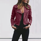 Liora – Stylish Women's Winter Biker Jacket With Warm Lining For Cold Weather 2
