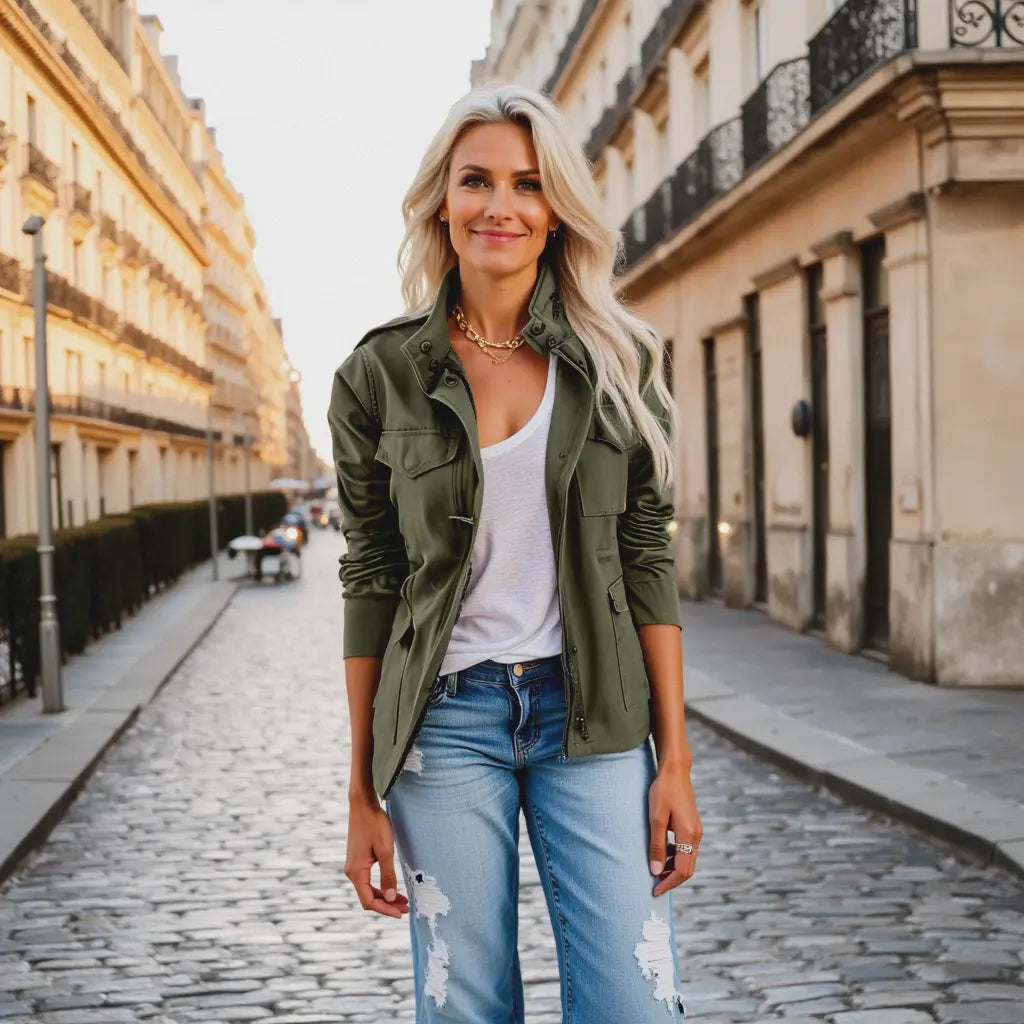 Liora – Stylish Women's Zipper Jacket With Casual Comfort For Everyday Wear 1