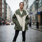 MunaWear - Women's Rain Jackets - Oriana – Stylish Women's Rain Jacket With Slim Fit For Everyday Wear - 