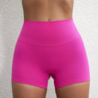 MunaWear  Women's Shorts  Lila – High-Waist Breathable Gym Shorts for Yoga, Running & Fitness Training 