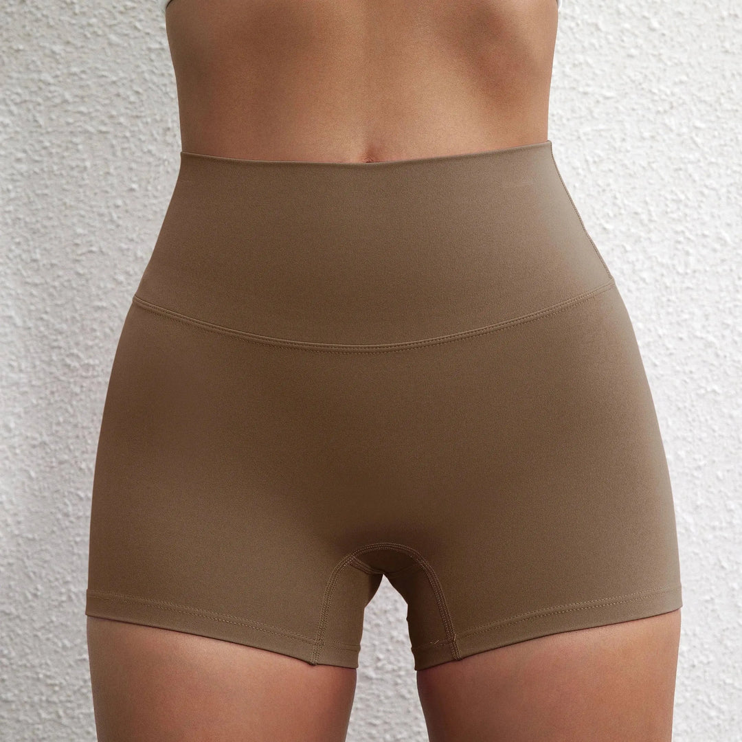 MunaWear  Women's Shorts  Lila – High-Waist Breathable Gym Shorts for Yoga, Running & Fitness Training 
