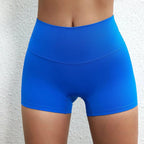 MunaWear  Women's Shorts  Lila – High-Waist Breathable Gym Shorts for Yoga, Running & Fitness Training 