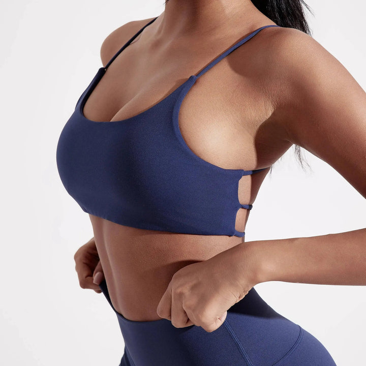 MunaWear  Women's Sports Bras  Lila – High Impact Sports Bra with Crossband Design for Maximum Support and Comfort 