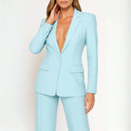 Clara - Tailored Women's Suit Set With Blazer And Slim-Fit Trousers For Office And Evenings 2