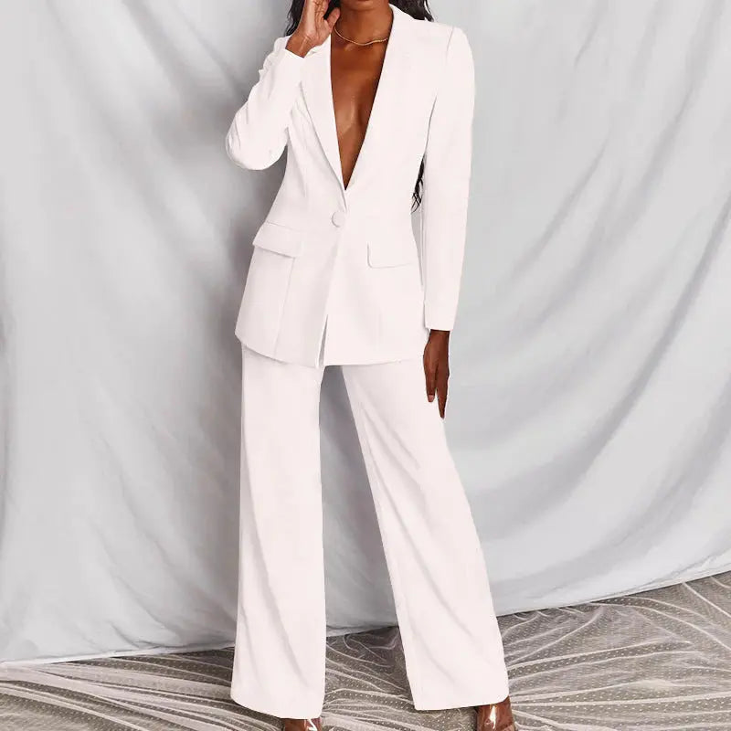 Marlow - Tailored Women's Suit With Longline Blazer For Business And Evening Events 6