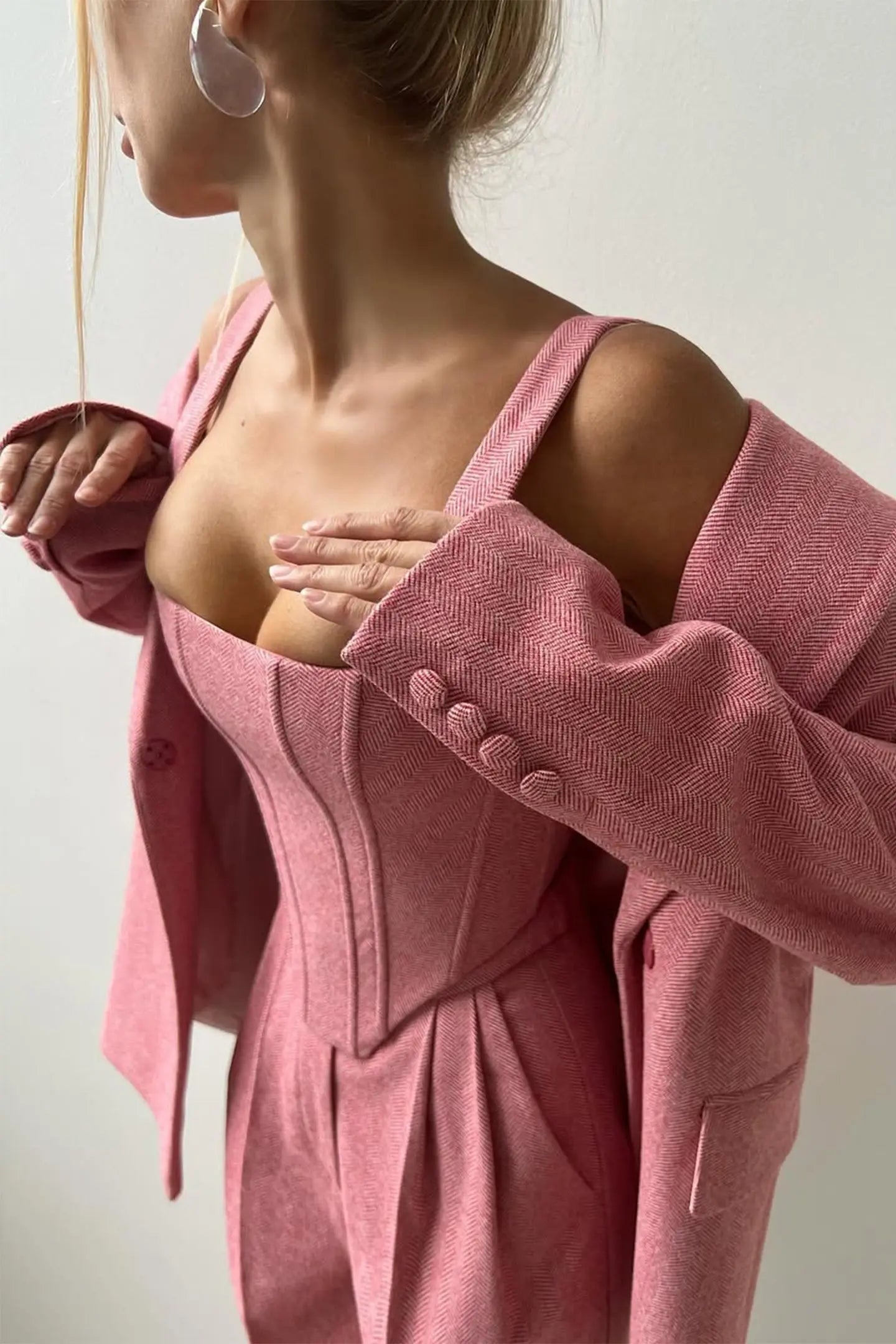 Selina - Elegant Women's Suit With Double-Breasted Blazer For Business And Evening Events 7