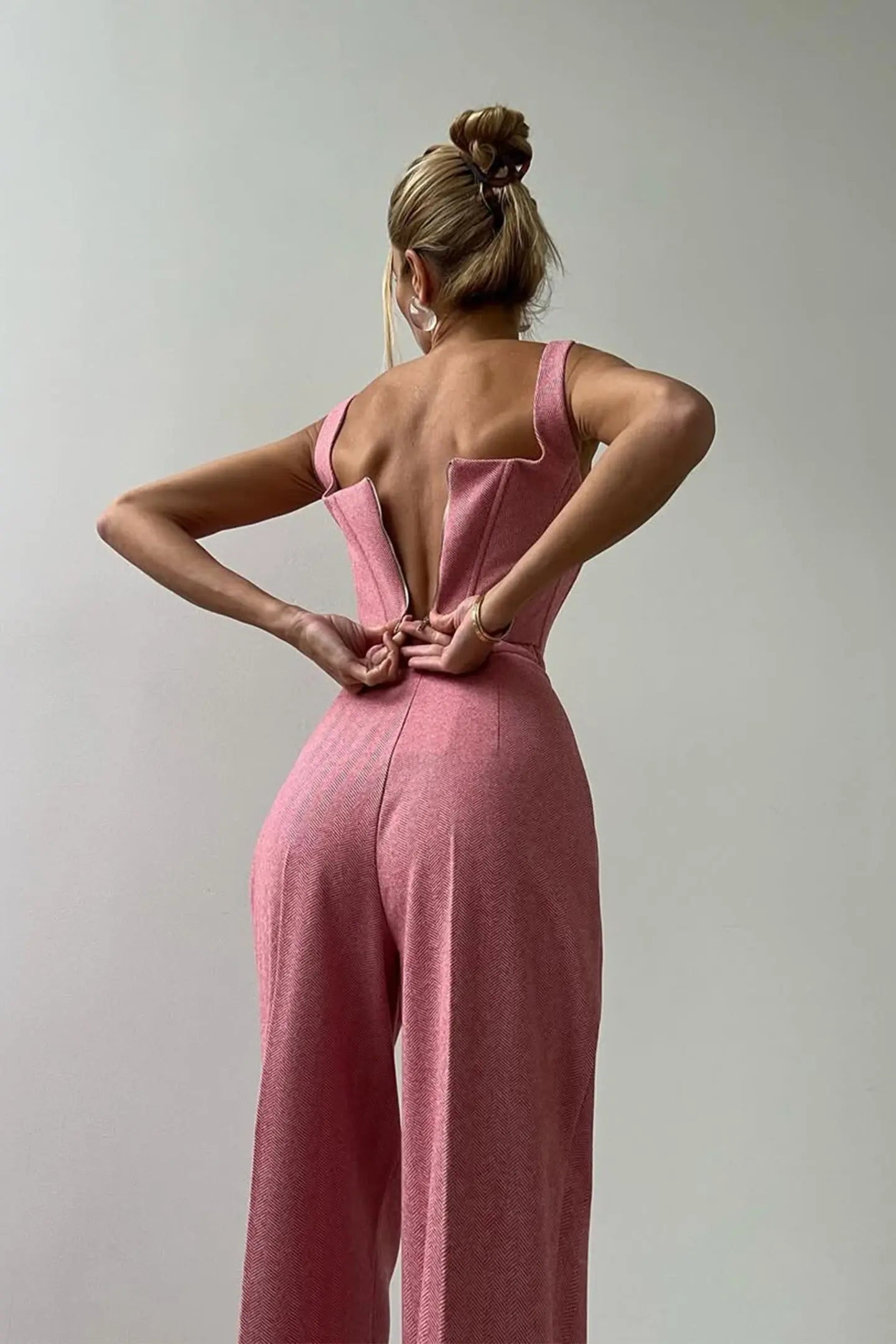 Selina - Elegant Women's Suit With Double-Breasted Blazer For Business And Evening Events 8