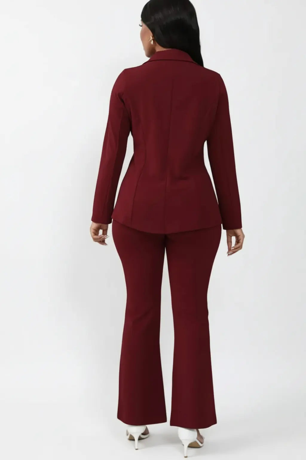 Selina - Tailored Women's Suit With Blazer And Trousers For Business And Evening Events 5